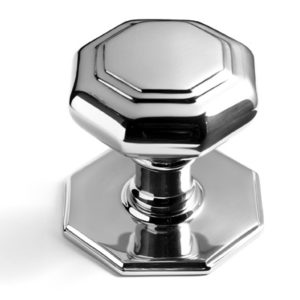 Octagonal Centre Door Knob