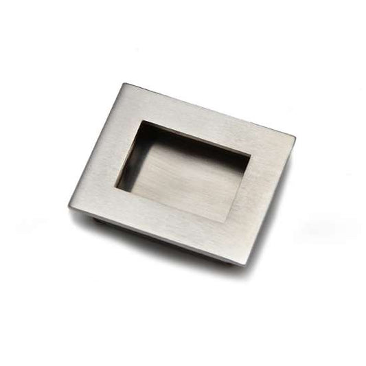 Forged Brass Flush Pull- Square