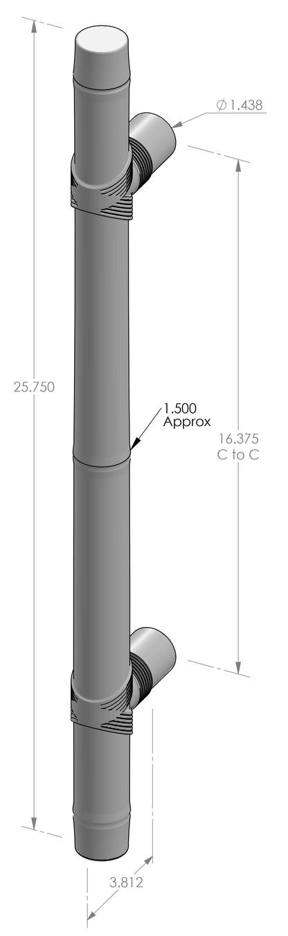 Bamboo Grip Handle 1326R